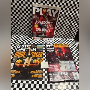Gaming Magazine Bundle - Play, Retro Gamer, White Dwarf NEW
